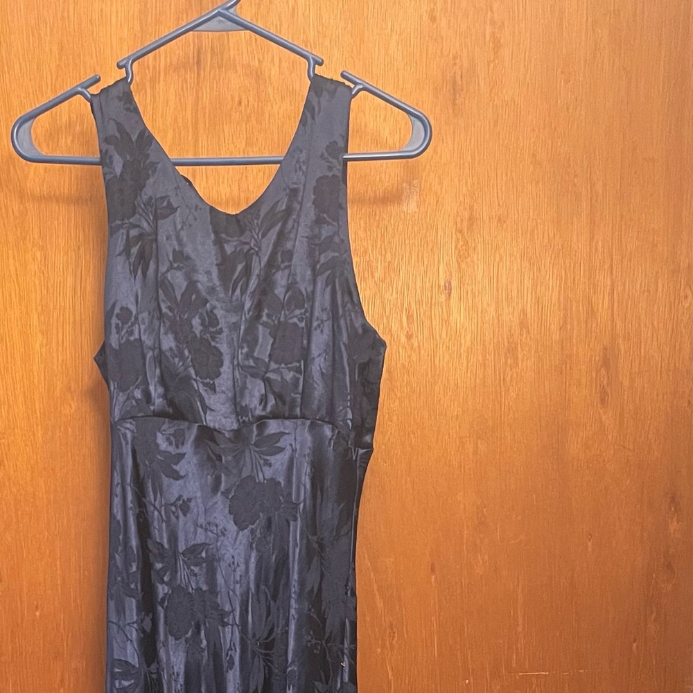 Elegant Navy Blue Dress